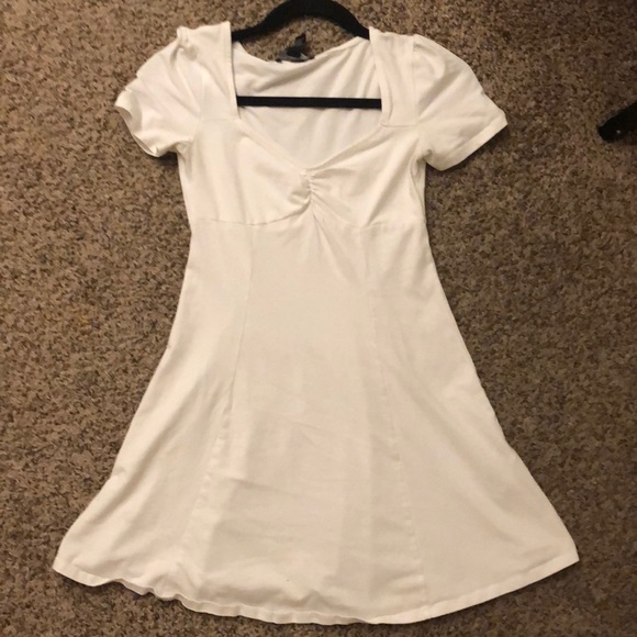 plain white dress forever 21